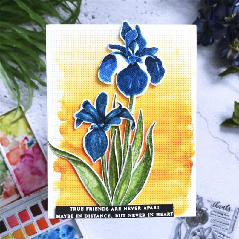 Clivia Thanks Die Stamps Metal Cutting Die Scrapbooking for Card Making Photo Craft - Lusy Store