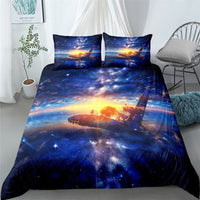 Coastal Bedding Sets 3D Ocean Bed Linen Sets Twin Full Queen King Bed Sets - Lusy Store