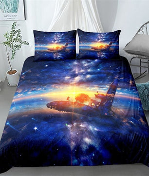 Coastal Bedding Sets 3D Ocean Bed Linen Sets Twin Full Queen King Bed Sets - Lusy Store
