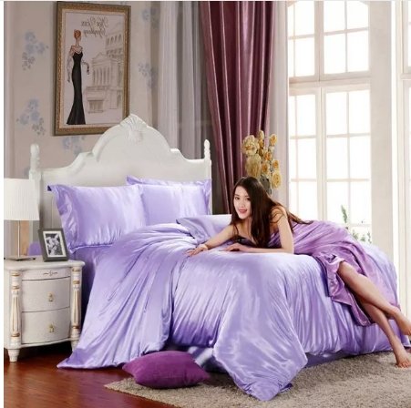 Coffee Pink Purple Bedding Set - Lusy Store