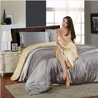Coffee Pink Purple Bedding Set - Lusy Store