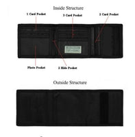 Computer Game Minecraft Wallet Enderman Oxford Black Short Purse Children Carteira - Lusy Store