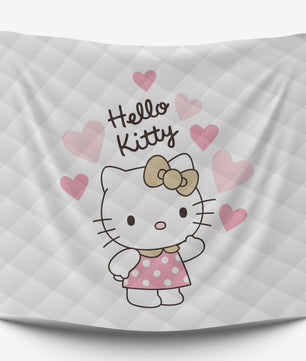 Cozy and Charming - Hello Kitty White Bedding Set for Sweet Dreams - Lusy Store LLC