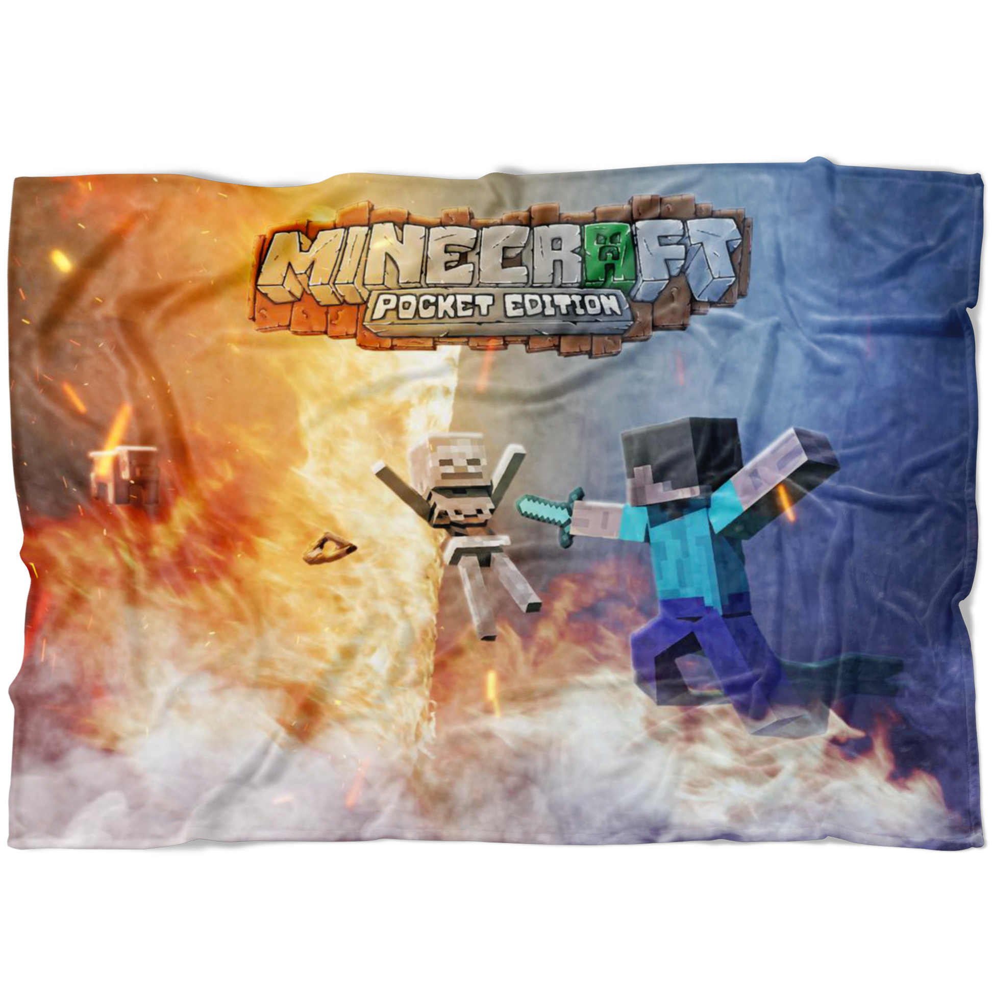 Minecraft Fleece Blanket Champions Colorful Blanket Warm And Super Comfortable Best Gift For Kids - Lusy Store