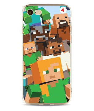 Creeper minecraft Cover high quality Soft Silicone TPU Phone Case For iPhone 5 5C 5S SE X 6 6S plus 7 7plus 8 8plus - Lusy Store
