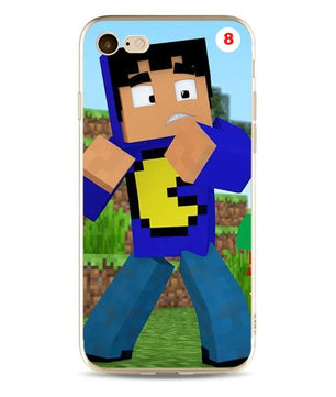Creeper minecraft Cover high quality Soft Silicone TPU Phone Case For iPhone 5 5C 5S SE X 6 6S plus 7 7plus 8 8plus - Lusy Store