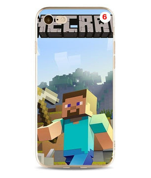 Creeper minecraft Cover high quality Soft Silicone TPU Phone Case For iPhone 5 5C 5S SE X 6 6S plus 7 7plus 8 8plus - Lusy Store