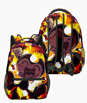 Cuphead Backpack 3D Japan Anime Boys Girls Cartoon Oxford Waterproof Children Students Laptop Backpack For School B93 - Lusy Store