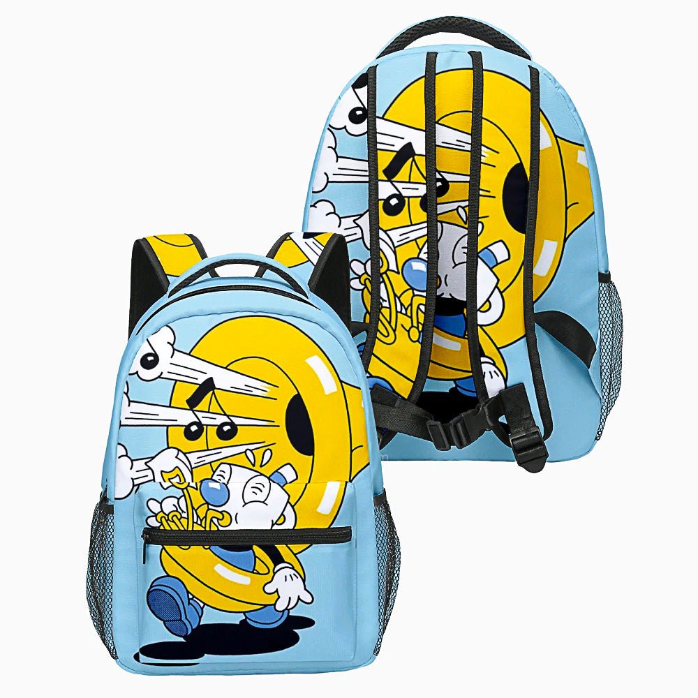 Cuphead Backpack 3D Japan Anime Boys Girls Cartoon Oxford Waterproof Children Students Laptop Backpack For School B93 - Lusy Store