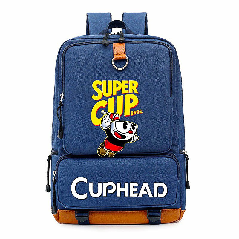 Cuphead Backpack For Boys Girls Travel Shoulder Backpack For School B92 - Lusy Store
