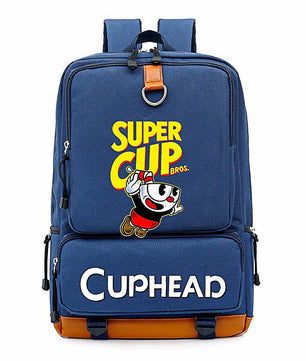 Cuphead Backpack For Boys Girls Travel Shoulder Backpack For School B92 - Lusy Store