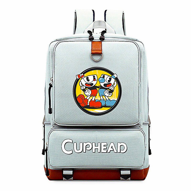 Cuphead Backpack For Boys Girls Travel Shoulder Backpack For School B92 - Lusy Store