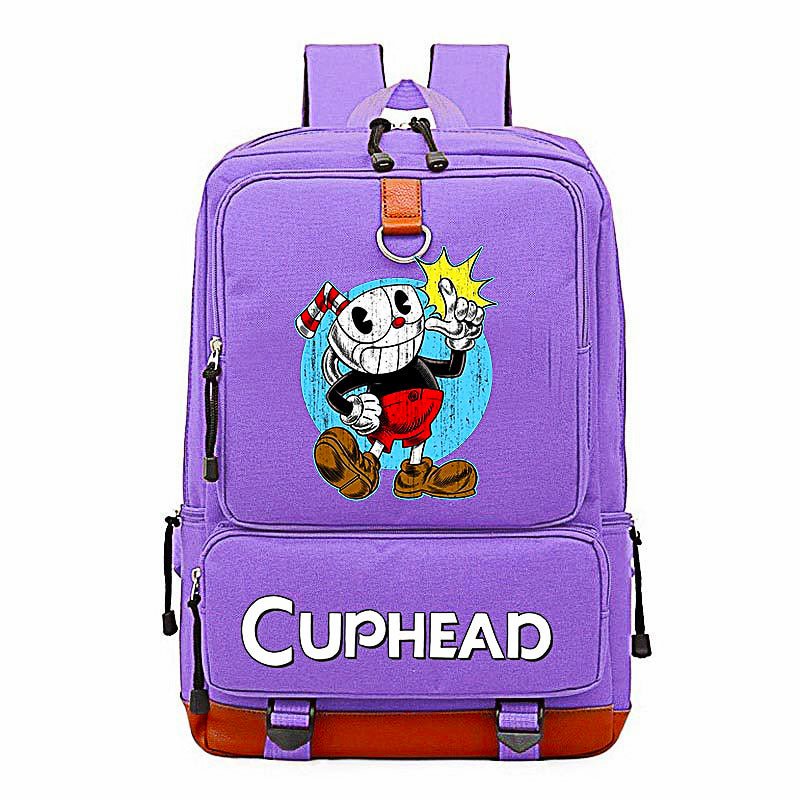 Cuphead Backpack For Boys Girls Travel Shoulder Backpack For School B92 - Lusy Store