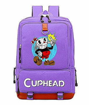 Cuphead Backpack For Boys Girls Travel Shoulder Backpack For School B92 - Lusy Store