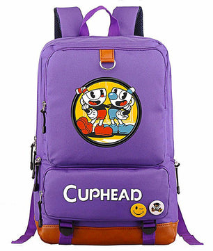Cuphead Backpack For Boys Girls Travel Shoulder Backpack For School B92 - Lusy Store