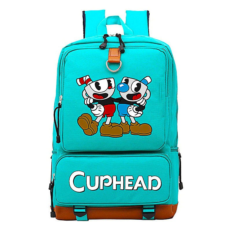 Cuphead Backpack For Boys Girls Travel Shoulder Backpack For School B92 - Lusy Store