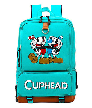 Cuphead Backpack For Boys Girls Travel Shoulder Backpack For School B92 - Lusy Store