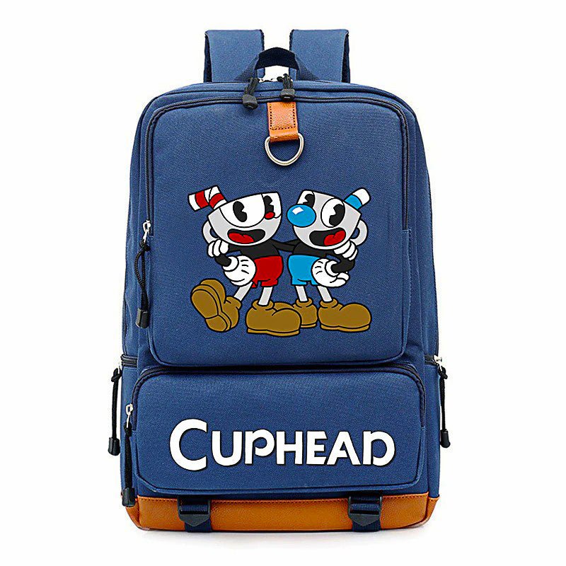 Cuphead Backpack For Boys Girls Travel Shoulder Backpack For School B92 - Lusy Store