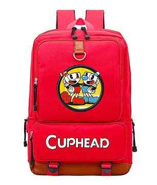 Cuphead Backpack For Boys Girls Travel Shoulder Backpack For School B92 - Lusy Store