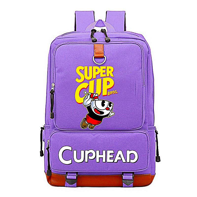 Cuphead Backpack For Boys Girls Travel Shoulder Backpack For School B92 - Lusy Store