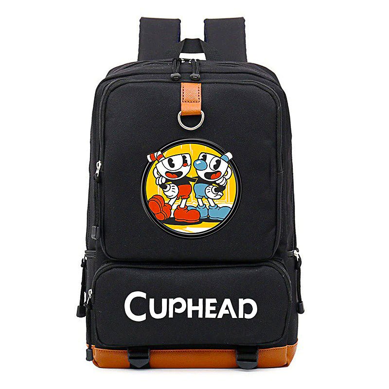 Cuphead Backpack For Boys Girls Travel Shoulder Backpack For School B92 - Lusy Store