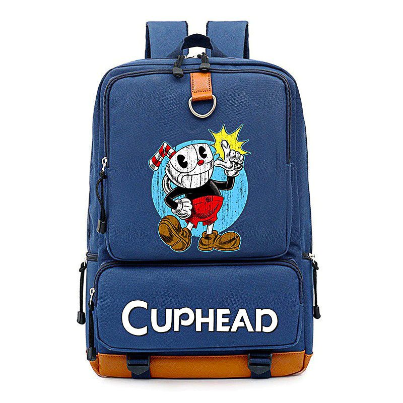 Cuphead Backpack For Boys Girls Travel Shoulder Backpack For School B92 - Lusy Store
