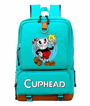 Cuphead Backpack For Boys Girls Travel Shoulder Backpack For School B92 - Lusy Store
