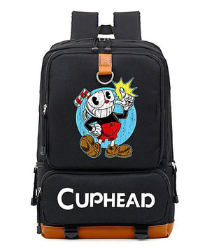 Cuphead Backpack For Boys Girls Travel Shoulder Backpack For School B92 - Lusy Store