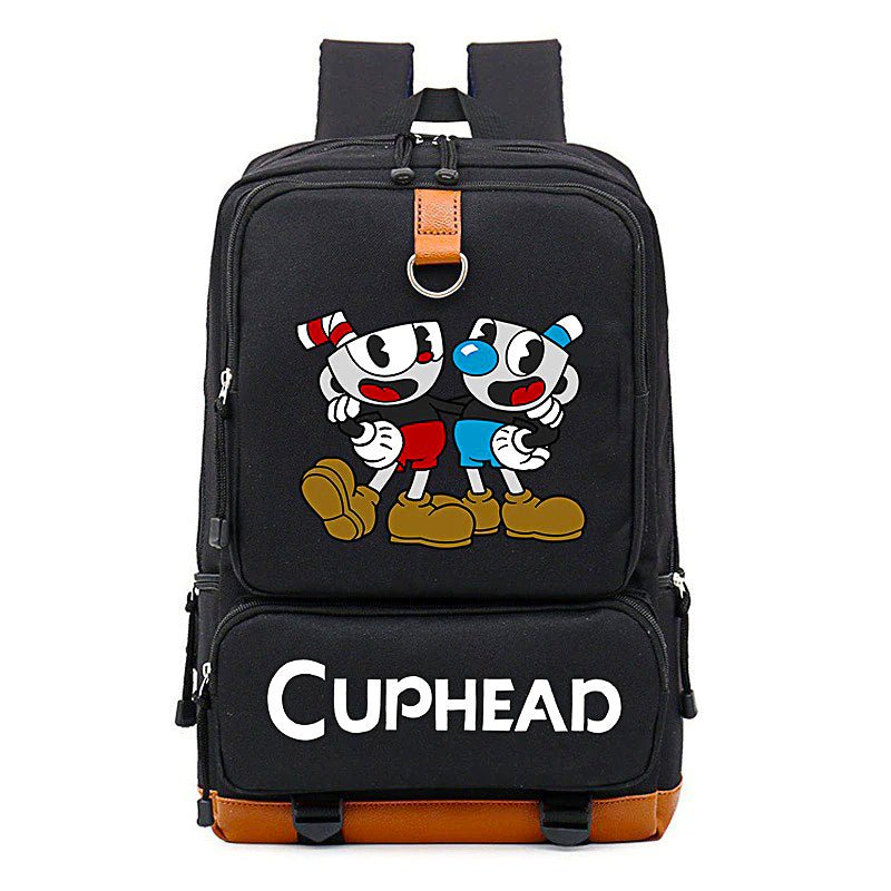 Cuphead Backpack For Boys Girls Travel Shoulder Backpack For School B92 - Lusy Store