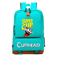 Cuphead Backpack For Boys Girls Travel Shoulder Backpack For School B92 - Lusy Store