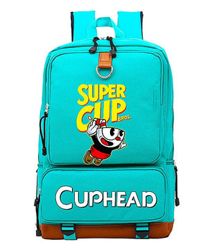 Cuphead Backpack For Boys Girls Travel Shoulder Backpack For School B92 - Lusy Store