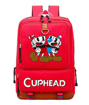 Cuphead Backpack For Boys Girls Travel Shoulder Backpack For School B92 - Lusy Store