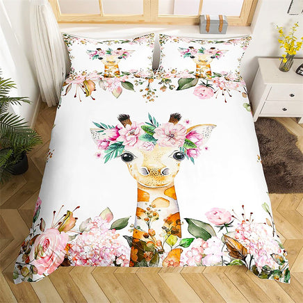 Cute Bedding Sets Cartoon Animals Lovely Baby For Girls Boys Gift D565 4