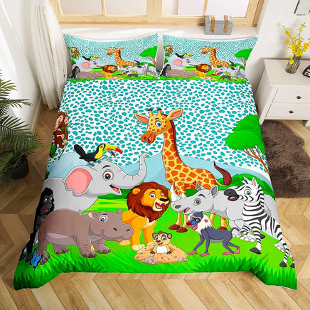 Cute Bedding Sets Cartoon Animals Lovely Baby For Girls Boys Gift D565 10