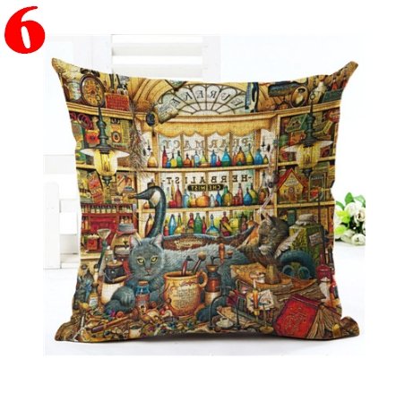 Cute Book Cat Pillowcase - Lusy Store