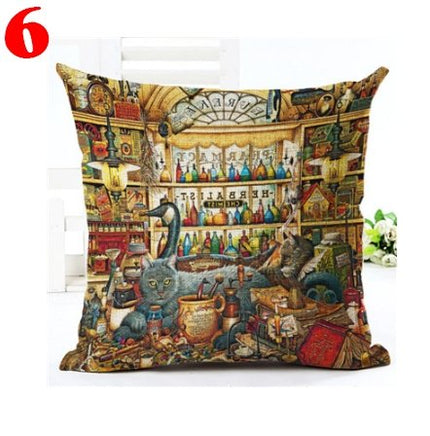 Cute Book Cat Pillowcase - Lusy Store