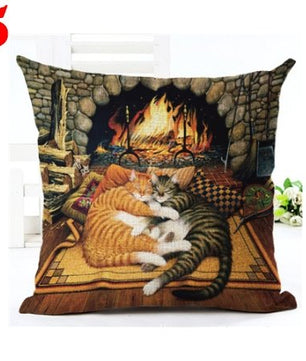 Cute Book Cat Pillowcase - Lusy Store