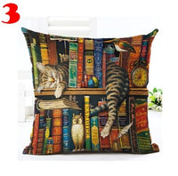 Cute Book Cat Pillowcase - Lusy Store