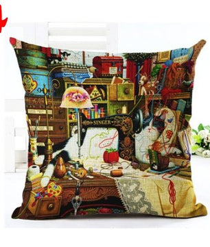 Cute Book Cat Pillowcase - Lusy Store