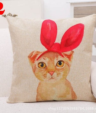 Cute Lovely Cat Pillowcase - Lusy Store