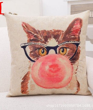 Cute Lovely Cat Pillowcase - Lusy Store