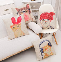 Cute Lovely Cat Pillowcase - Lusy Store