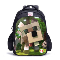 Cute MineCraft Cartoon Backpack Boys School Bags Hot Primary 21