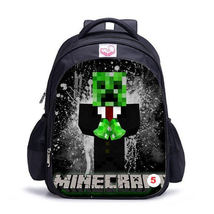 Cute MineCraft Cartoon Backpack Boys School Bags Hot Primary 5