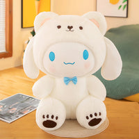 Cute Sanrio Plush Hello Kitty Kuromi Melody Toy Kawaii Cinnamoroll Big Ear Dog Soft Kids Gift - Lusy Store LLC
