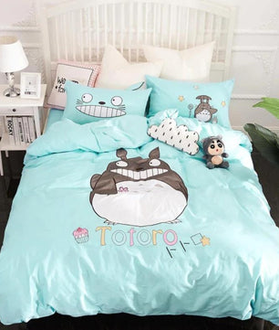 Cute Unicorn Bedding Sets Duvet Cover Embroidery Kids Bedding Sets Soft Bed Linen Twin/Queen/King Size - Lusy Store