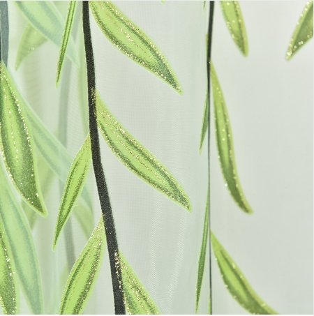 Cute Willow Shape Offset Curtains - Lusy Store