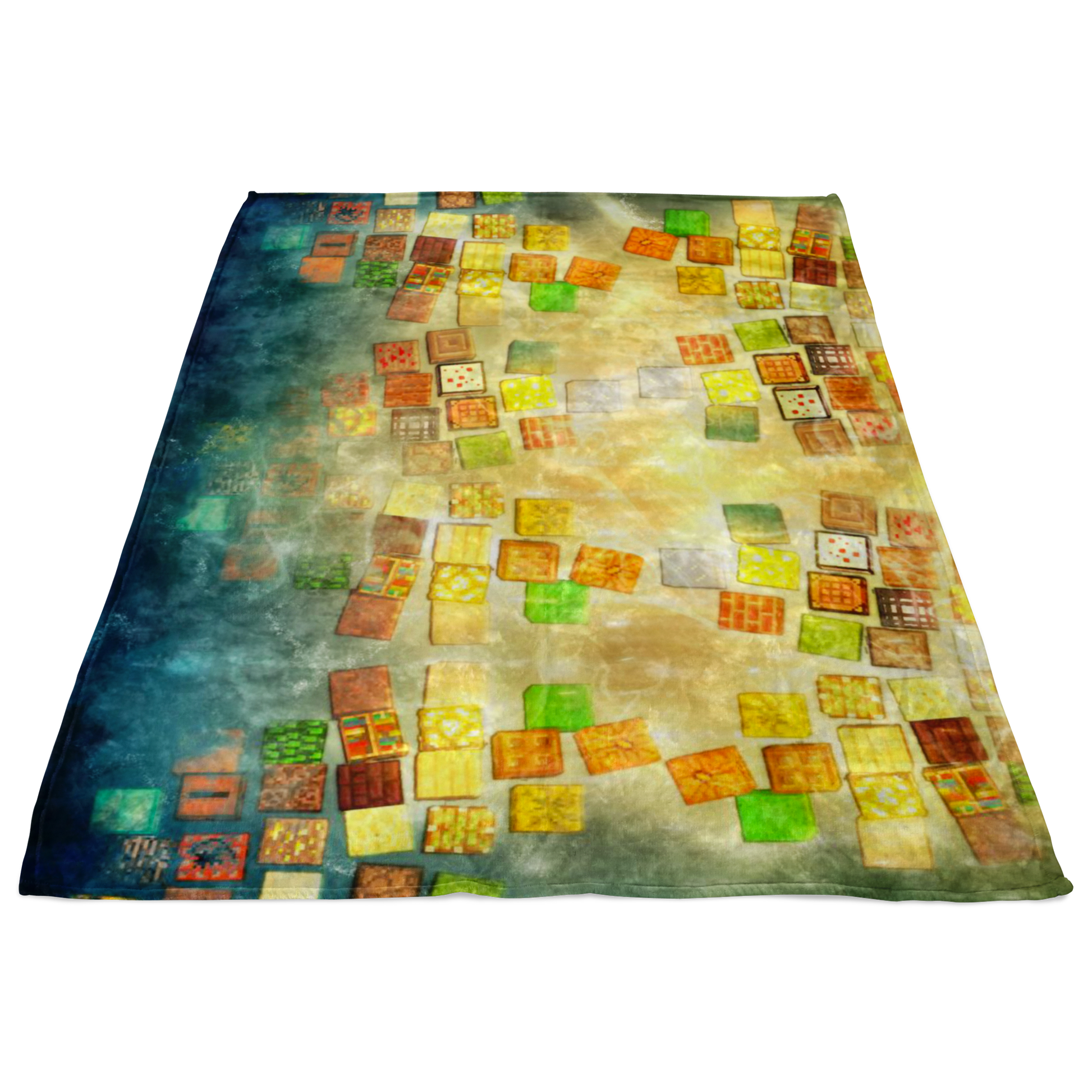 Minecraft Fleece Blanket Minecraft Note Colorful Blanket Warm And Super Comfortable Best Gift For Kids LS0739 - Lusy Store