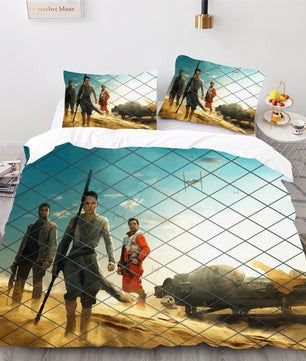 Daisy Ridley Star Wars Bedding Green Duvet Covers Twin Full Queen King Bed Set LS22672 - Lusy Store