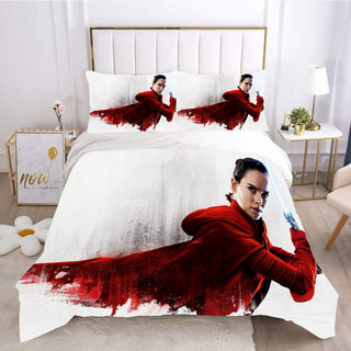 Daisy Ridley Star Wars Bedding Rose White Duvet Covers Twin Full Queen King Bed Set LS22674 - Lusy Store